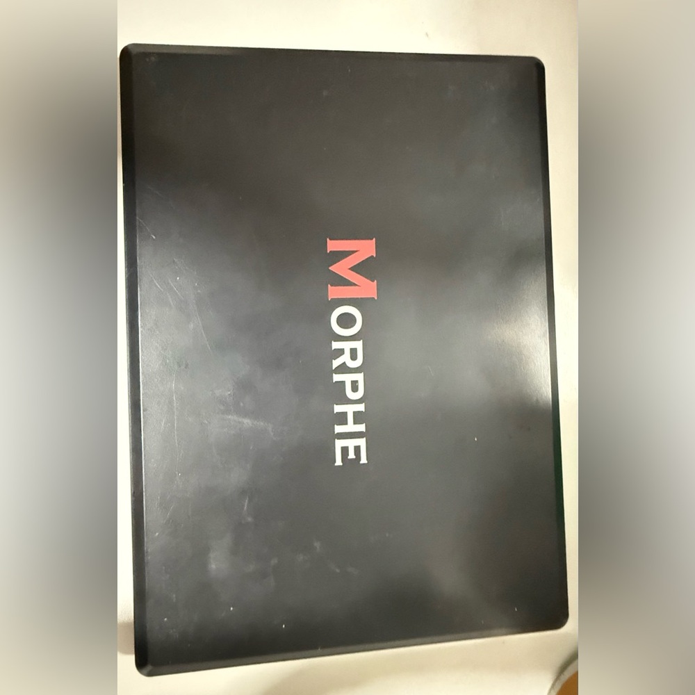 Morphe Black and Red Makeup Palette